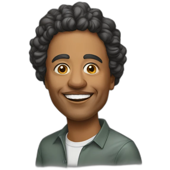 Caricatura de Geisa Moreira emoji
