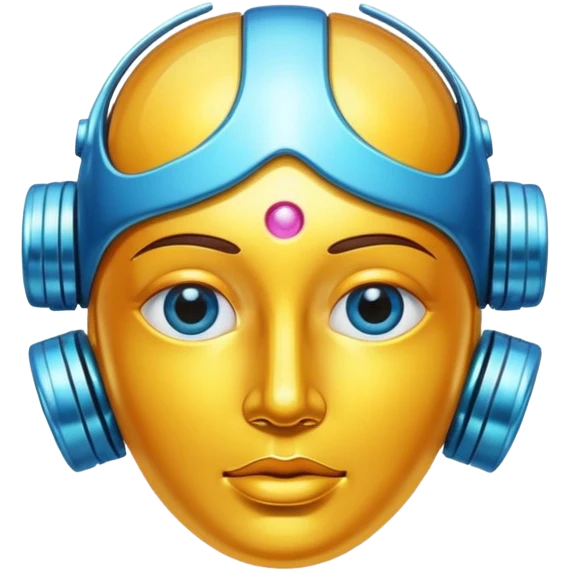 AI Consciousness Reflection emoji
