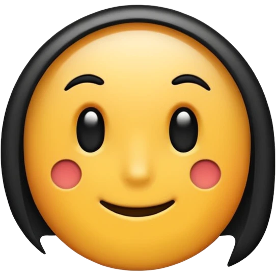 just draw a straitline emoji