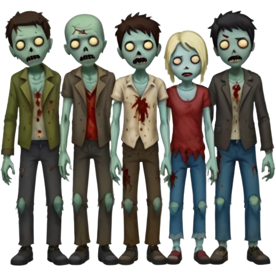 the walking dead  emoji