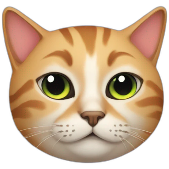 cat lazy space emoji