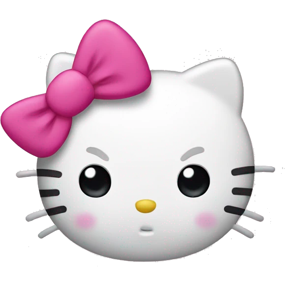 Hello Kitty emoji