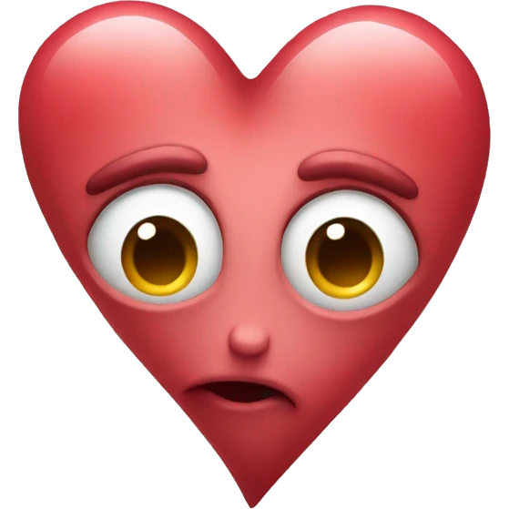 Heart with eyes emoji