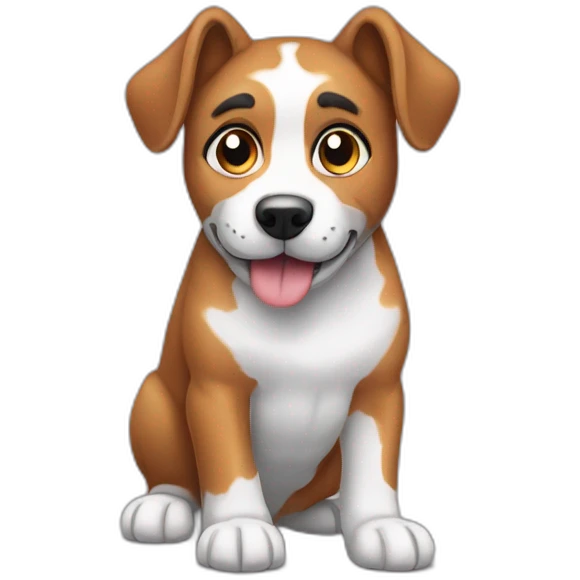 Neutering a dog emoji