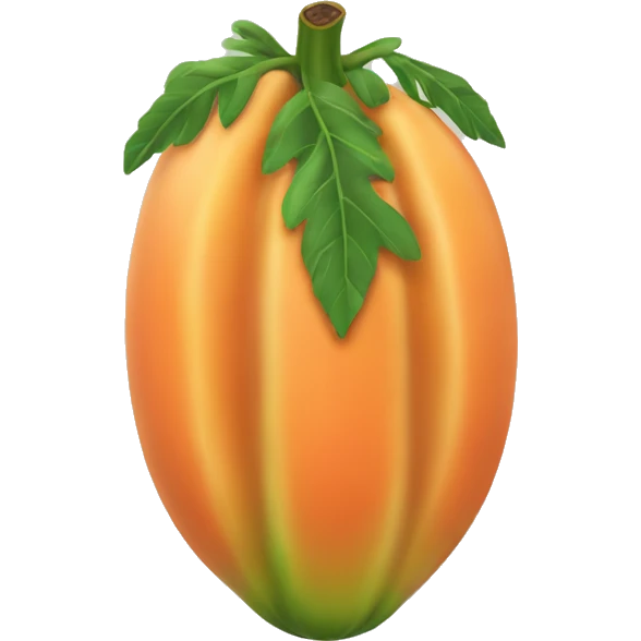 papaya emoji