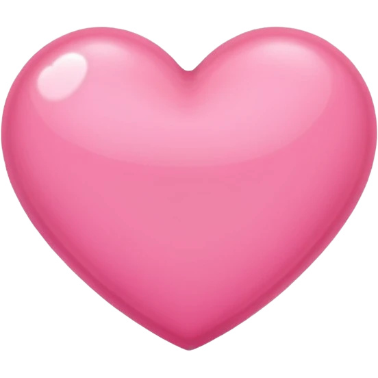 Coração rosa emoji