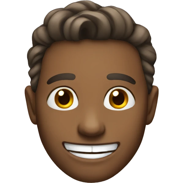 Uncanny smile emoji emoji