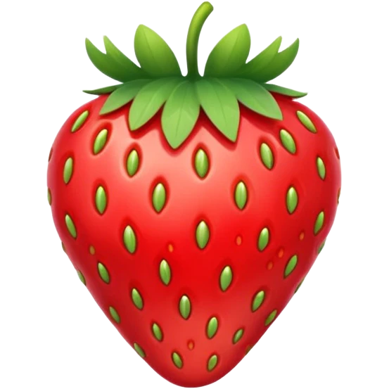 Strawberry emoji