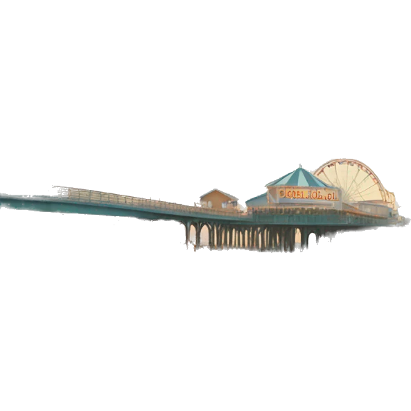 Santa Monica pier  emoji
