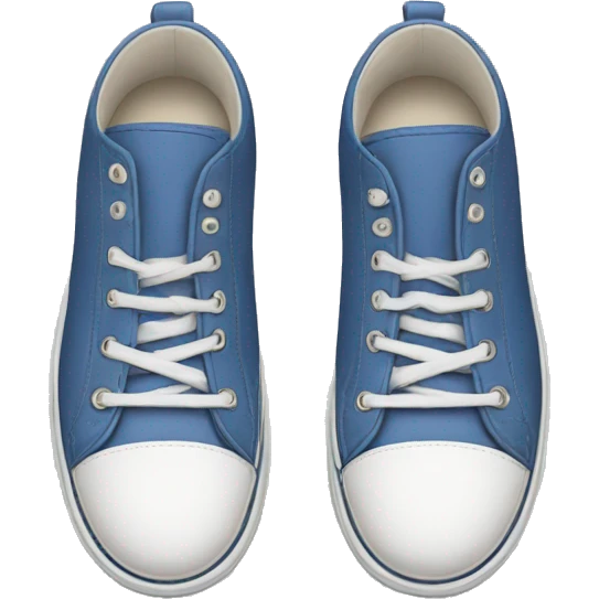 A pair of shoes in our head emoji