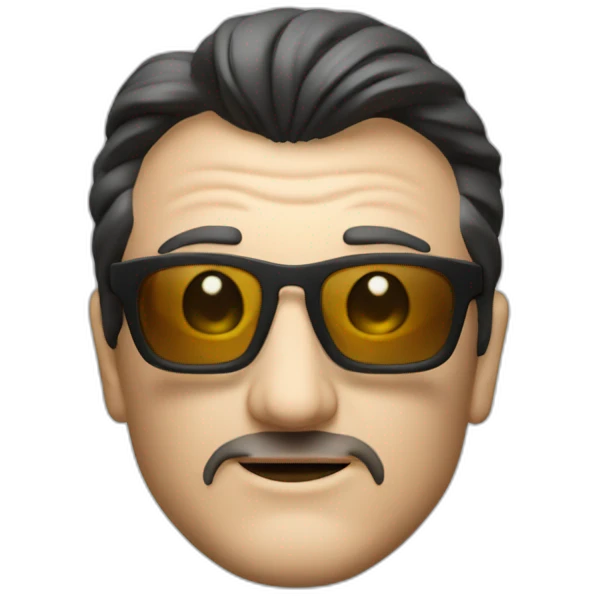 Bono vox 3d apple style emoji