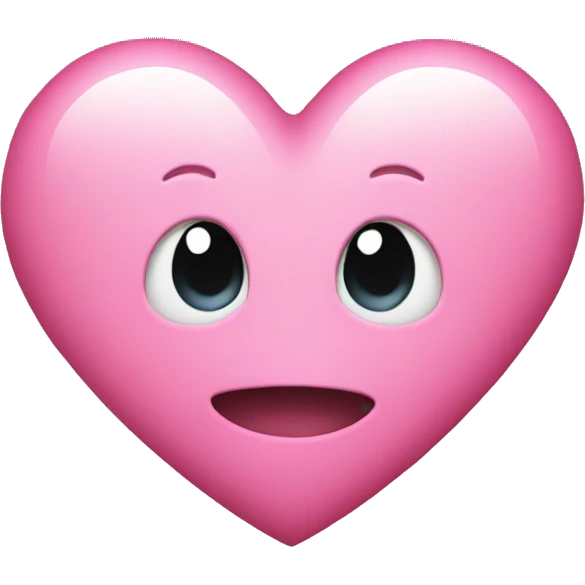 Pink heart emoji
