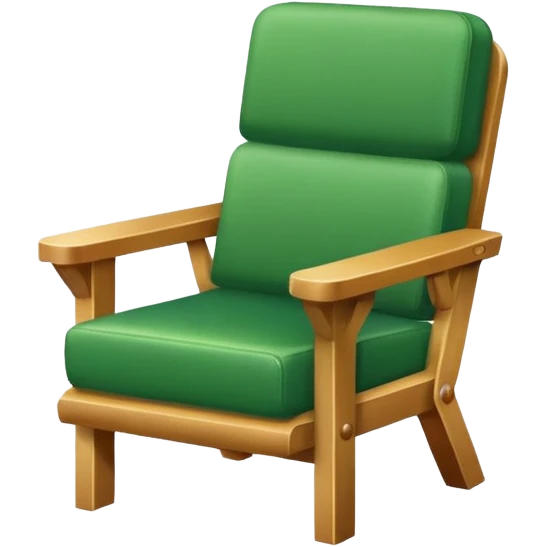 стульчик зеленый emoji