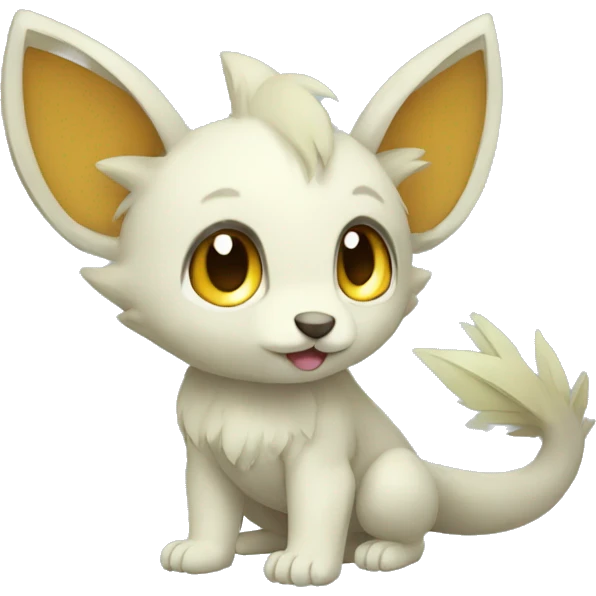 Cute cool animal hybrid Fakemon full body emoji