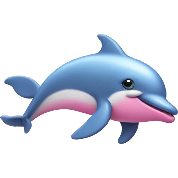 Pink dolphin  emoji