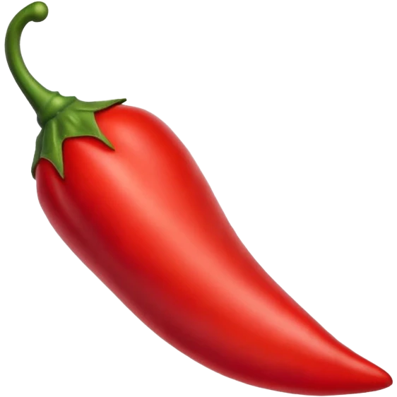 red hot chilli pepper emoji