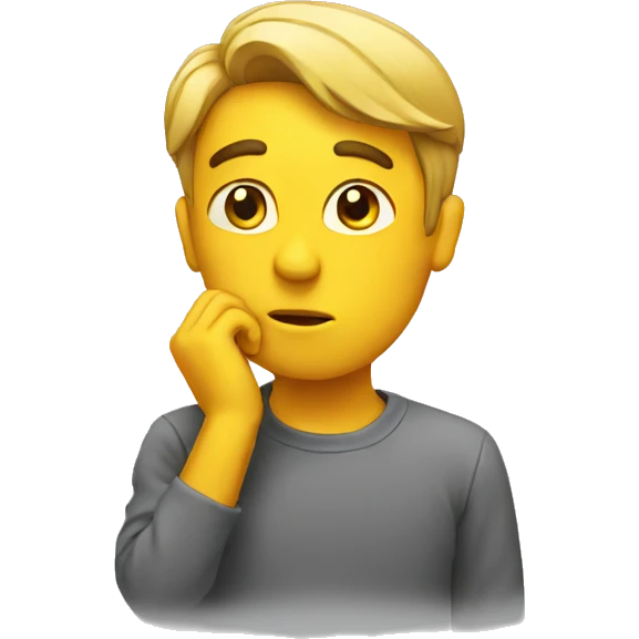 thinking emoji