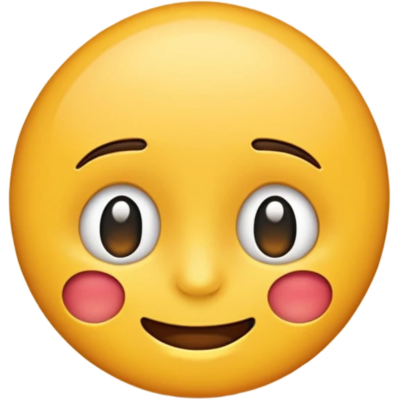 a happy little emoji but deep down its sad emoji