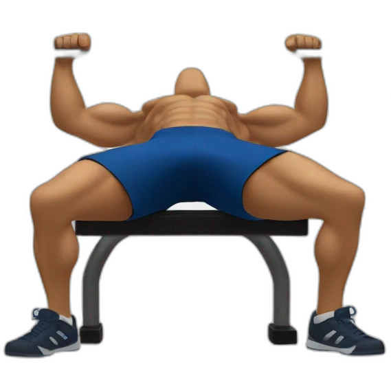 Bench press emoji