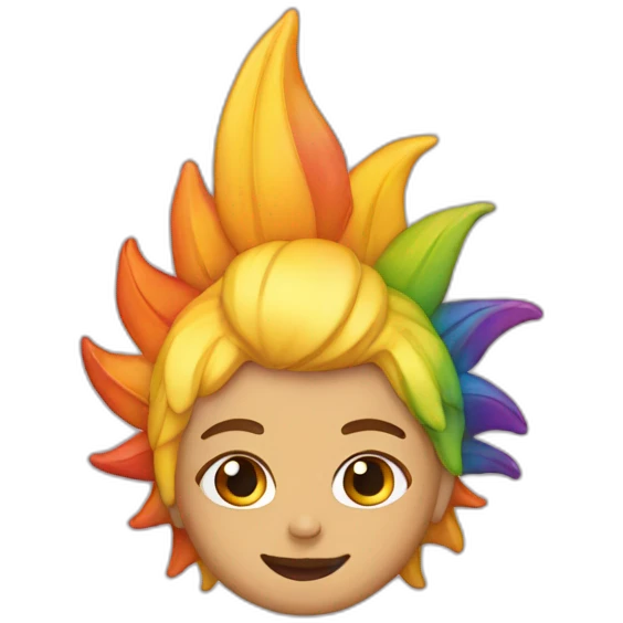 Soleil lgbt emoji