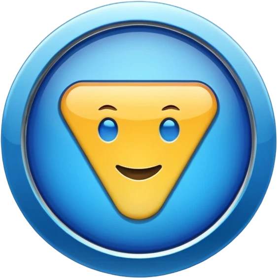 Create a blue verify badge for me emoji