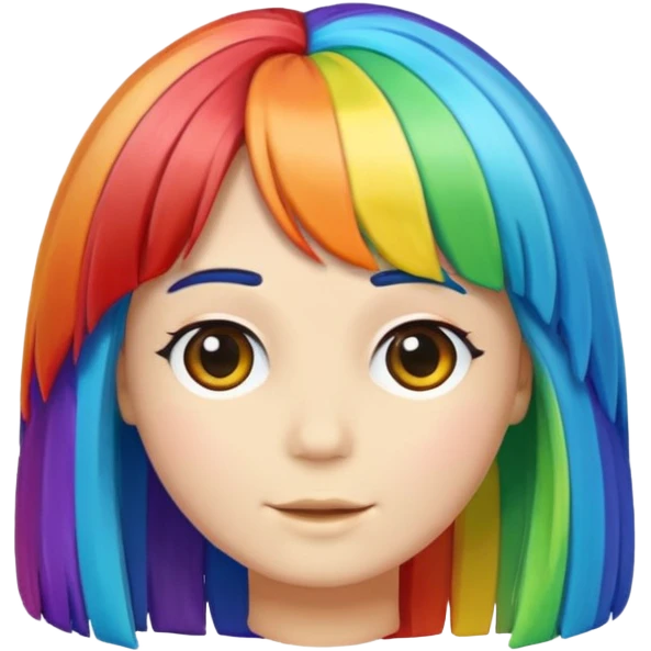 wig only without girls emoji