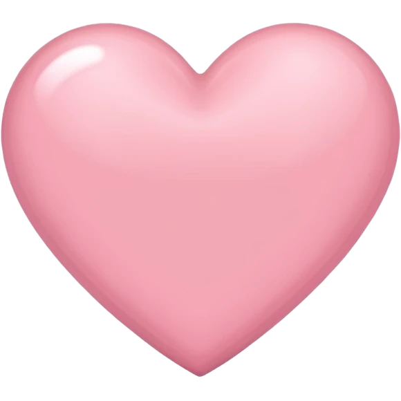 baby pink heart emoji