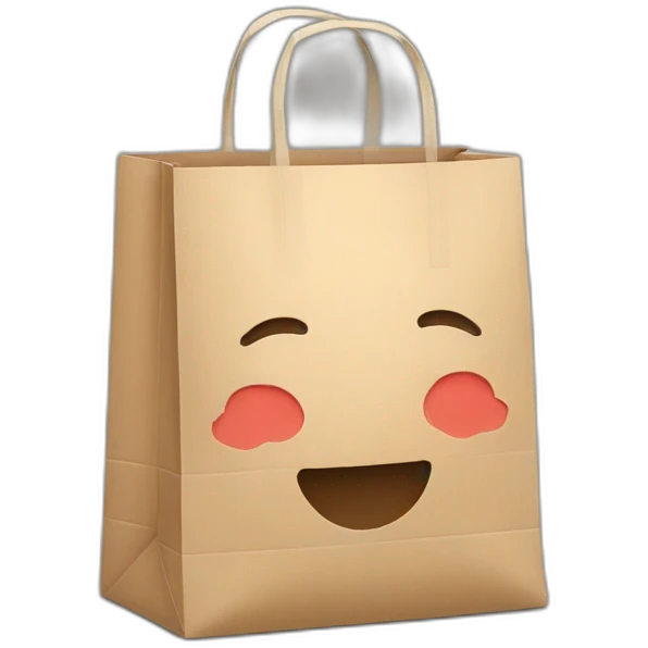 recyclable bag emoji