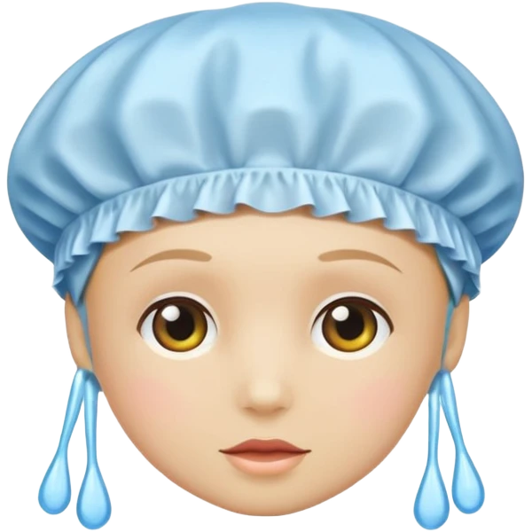 shower cap emoji