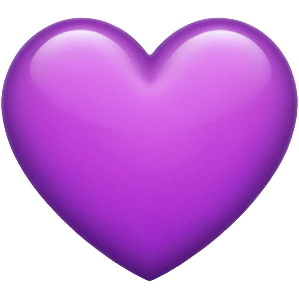 purple heart emoji emoji