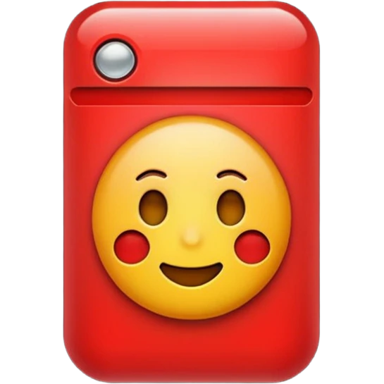 I want a emoji of low battery with red color emoji