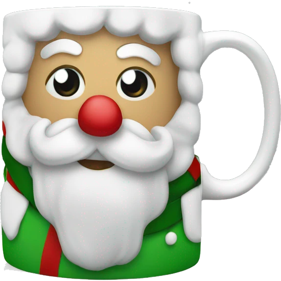 Christmas mug emoji
