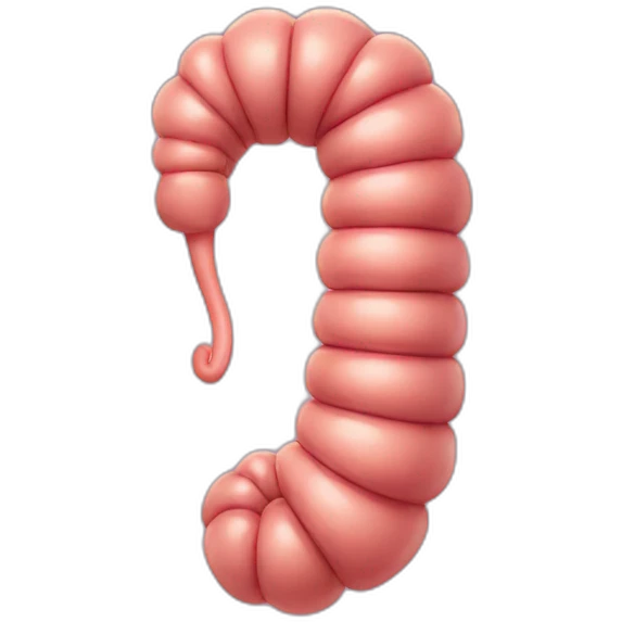 intestine emoji