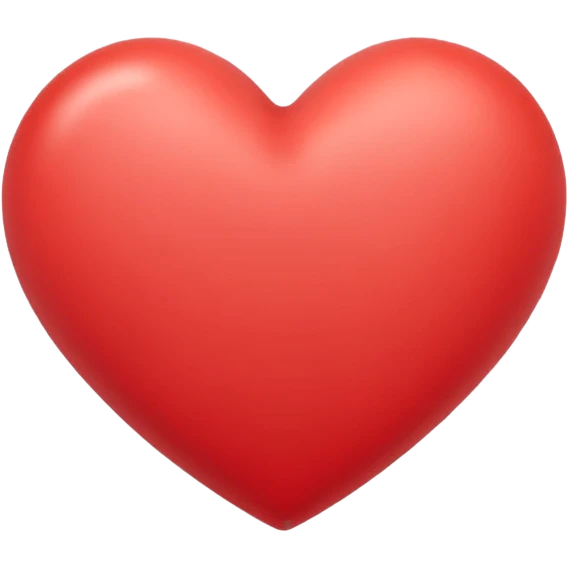 Make a pastel red heart emoji
