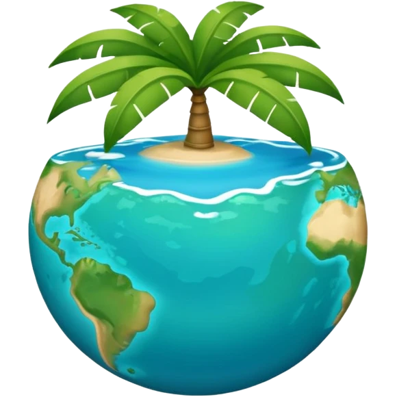 Créer un emoji représentant la Guadeloupe dans sa forme géographique réelle, vue du dessus, avec les deux îles Basse-Terre et Grande-Terre emoji