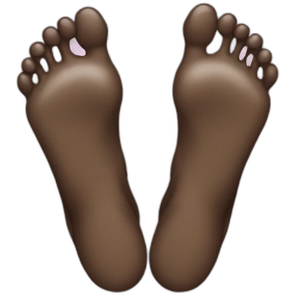 Foot emoji