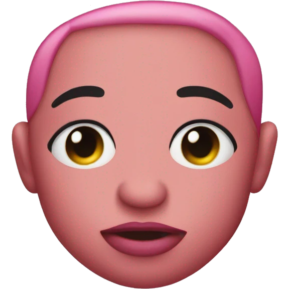 Beso rosado emoji