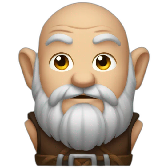 dwarf shrug emoji