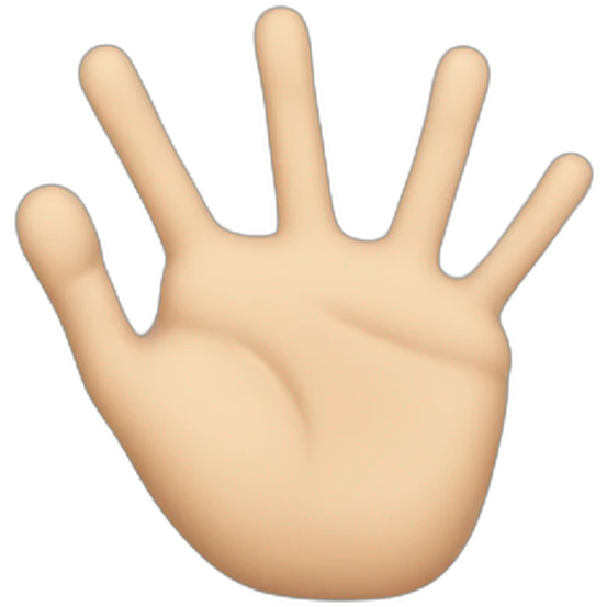 hand pointer like mouse emoji