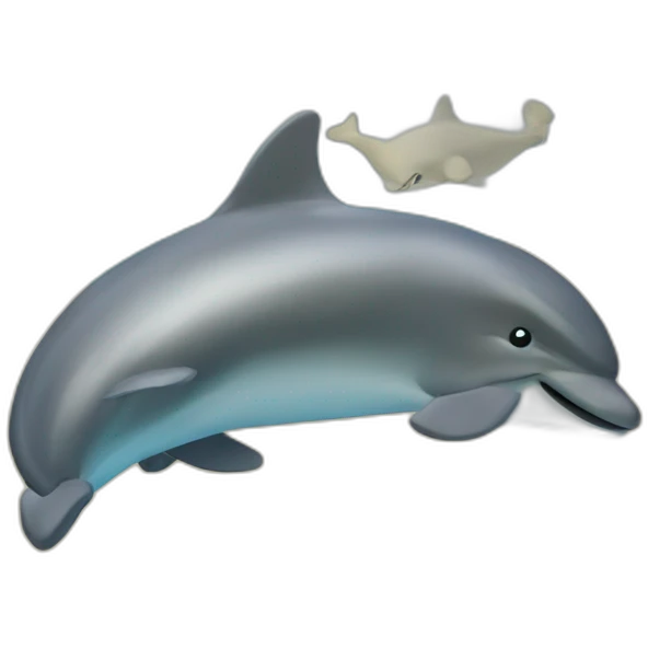 Phoque et dauphin emoji