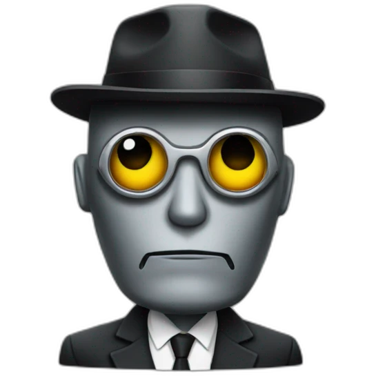 mafia robot emoji
