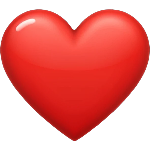 done line heart emoji