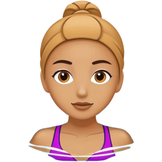 Diayla swimming  emoji