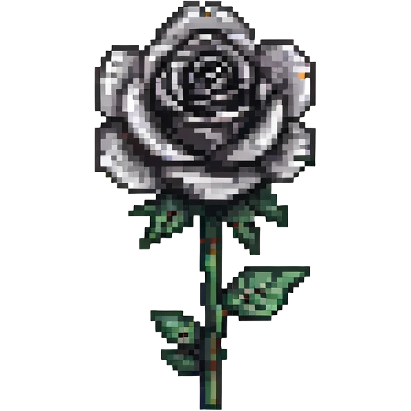black rose emoji