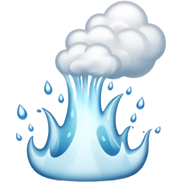 i just need the Steam to rise from water not into cloud  emoji