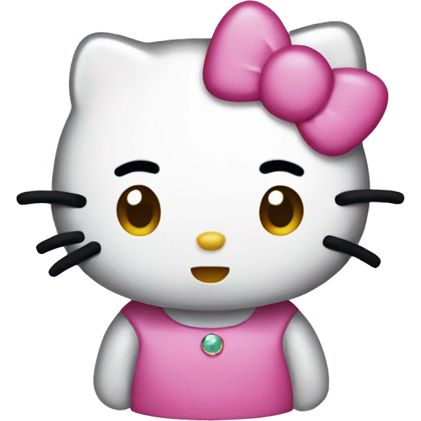 Hello kitty emoji
