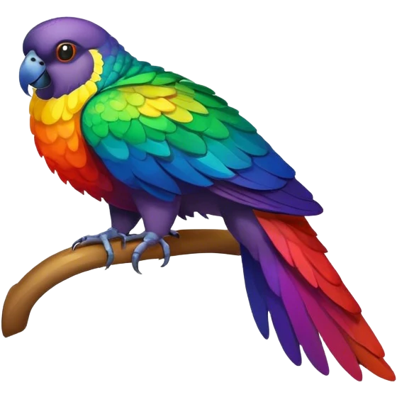 Rainbow kaka emoji