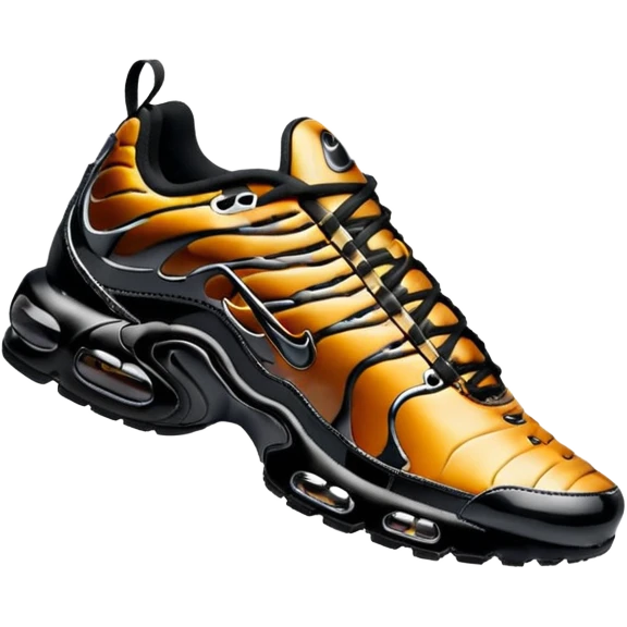 Nike Air Max Plus TN "Black Chrome" emoji