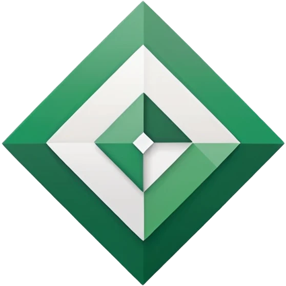 logo BNP Paribas, simple, green and white colors emoji