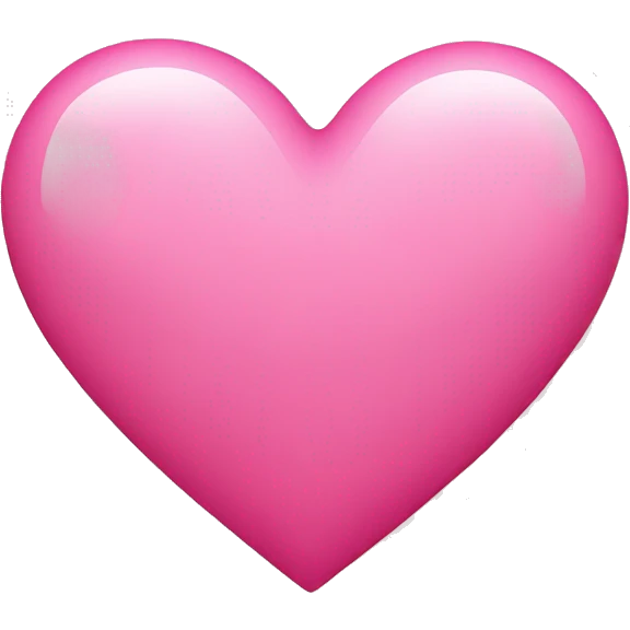 Pink heart emoji